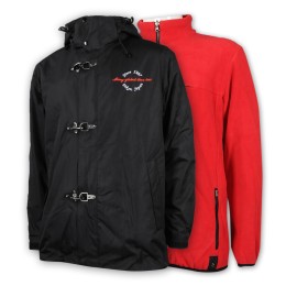 J845 Designed on both sides of the wind jacket, printed logo jacket, detachable cap, iron buckle, joints, logistics company uniform, windbreaker coat factory J845 Designed on both sides of the wind jacket, printed logo jacket, detachable cap, iron buckle, joints, logistics company uniform, windbreaker coat factory